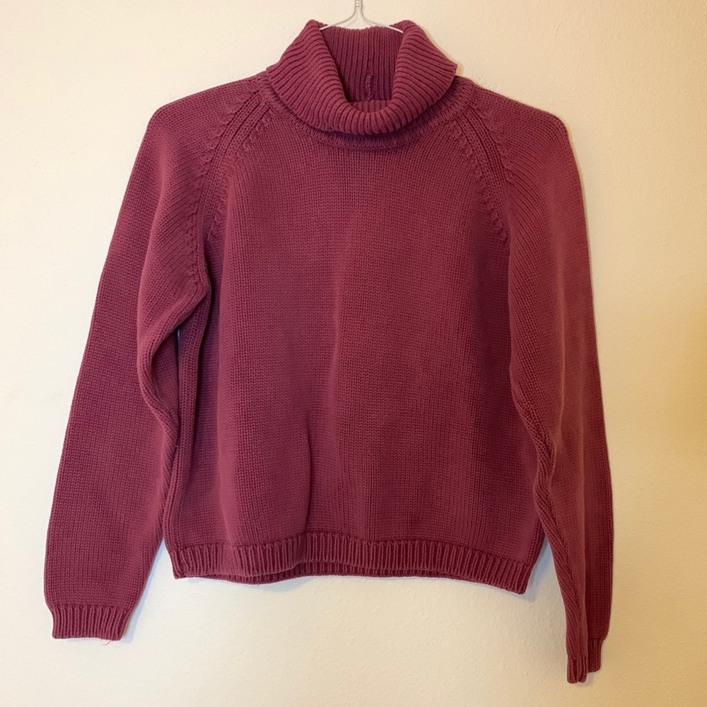 Vintage Jeanne Pierre Turtleneck Knit Sweater